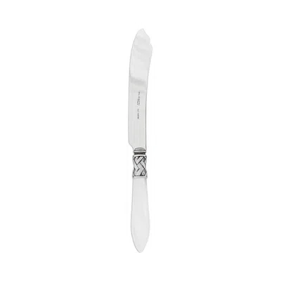 Vietri Aladdin Antique Look Cake Knife In Antique White