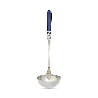 Vietri Aladdin Antique Look Soup Ladle In Blue