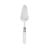 Vietri Aladdin Antique Aqua Pastry Server In White