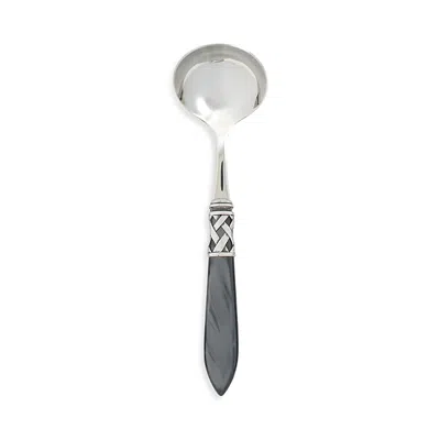 Vietri Aladdin Antique Sauce Ladle In Charcoal