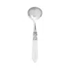 Vietri Aladdin Antique Sauce Ladle In White