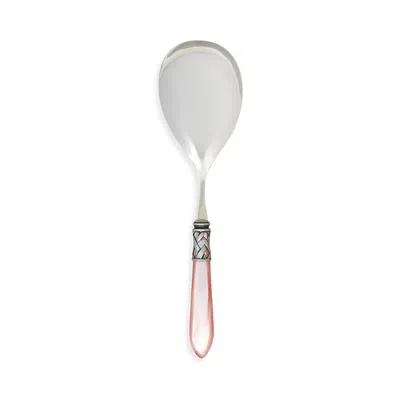 Vietri Aladdin Antique Serving Spoon In Light Pink