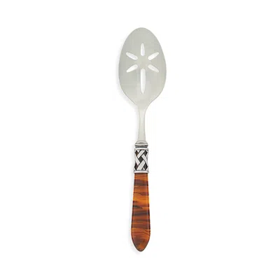 VIETRI ALADDIN ANTIQUE SLOTTED SERVING SPOON