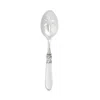 Vietri Aladdin Antique Slotted Serving Spoon In Antique Clear