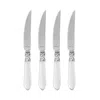 Vietri Aladdin Antique Steak Knives, Set Of 4 In Antique Clear