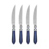 Vietri Aladdin Antique Steak Knives, Set Of 4 In Blue