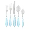 Vietri Aladdin Antique White 20 Piece Flatware Set In Light
