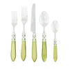 Vietri Aladdin Brilliant 20 Piece Flatware Set In Beige/khaki