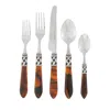Vietri Aladdin Brilliant Five-piece Place Setting, Set Of 4 In Brown