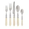 Vietri Aladdin Brilliant Five-piece Place Setting, Set Of 4 In Light Beig