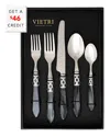 Vietri Aladdin Brilliant 20pc Flatware Set With $46 Credit