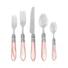 Vietri Aladdin Brilliant 5-piece Place Setting In Brilliant Light Pink
