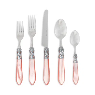 Vietri Aladdin Brilliant 5-piece Place Setting In Brilliant Light Pink