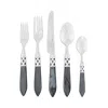 Vietri Aladdin Brilliant 5-piece Place Setting In Charcoal