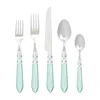 Vietri Aladdin Brilliant Five-piece Place Setting In Aqua