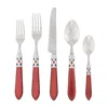 Vietri Aladdin Brilliant Five-piece Place Setting In Red