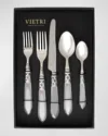 Vietri Aladdin Brilliant Five-piece Place Setting, Set Of 4 In Natural