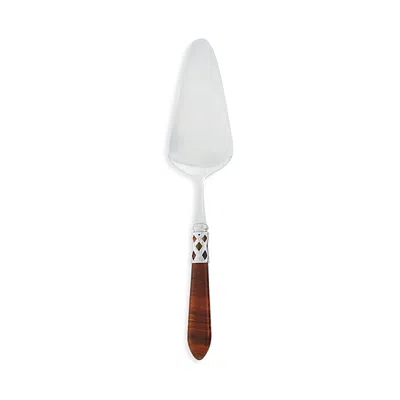 Vietri Aladdin Brilliant Pastry Server In Brown