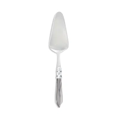 Vietri Aladdin Brilliant Pastry Server In Light Grey