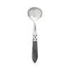 Vietri Aladdin Brilliant Sauce Ladle In Brilliant Charcoal