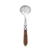 Vietri Aladdin Brilliant Sauce Ladle In Brilliant Tortoiseshell