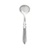 Vietri Aladdin Brilliant Sauce Ladle In Light Grey