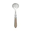 Vietri Aladdin Brilliant Sauce Ladle In Taupe