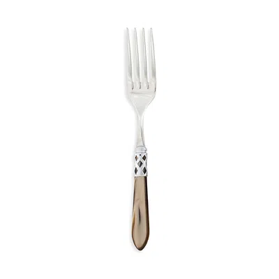 Vietri Aladdin Brilliant Serving Fork In Beige