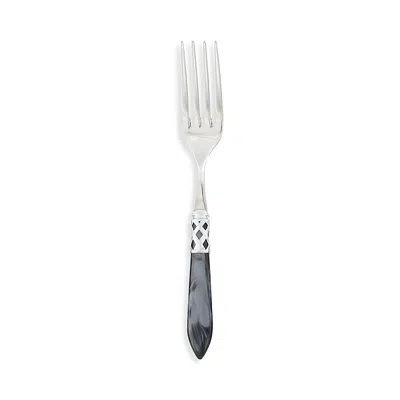 Vietri Aladdin Brilliant Serving Fork In Brilliant Charcoal