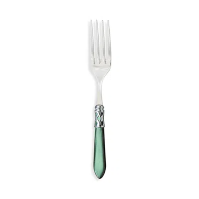 Vietri Aladdin Brilliant Serving Fork In Brilliant Green