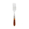 Vietri Aladdin Brilliant Serving Fork In Brilliant Tortoiseshell