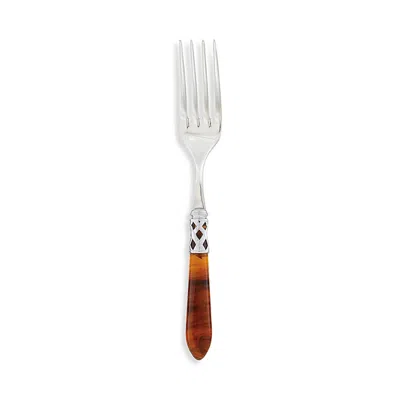 Vietri Aladdin Brilliant Serving Fork In Brilliant Tortoiseshell