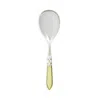 Vietri Aladdin Brilliant Serving Spoon In Brilliant Chartreuse