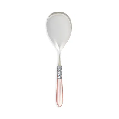 Vietri Aladdin Brilliant Serving Spoon In Brilliant Light Pink