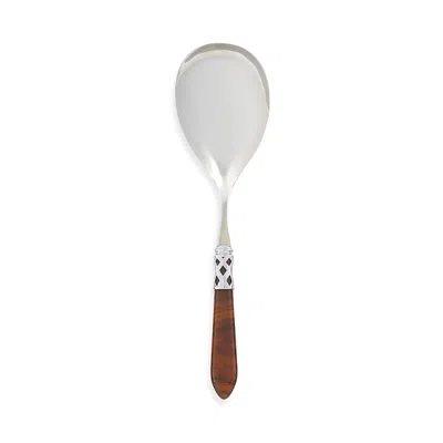 Vietri Aladdin Brilliant Serving Spoon In Brilliant Tortoiseshell