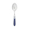 Vietri Aladdin Brilliant Slotted Serving Spoon In Blue