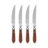 Vietri Aladdin Brilliant Steak Knives, Set Of 4 In Brilliant Tortoiseshell