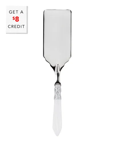 Vietri Aladdin Brilliant White Lasagna Server With $8 Credit