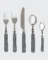 Vietri Albero Five-piece Place Setting In Elm