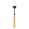 Vietri Albero Serving Fork In Oak In Multi