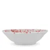 Vietri Amalfitana Splatter Serving Bowl In Red