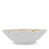 Vietri Amalfitana Aqua Splatter Serving Bowl 12" In Yellow