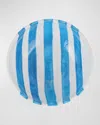 Vietri Amalfitana Striped Cereal Bowl In Aqua