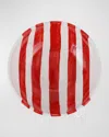 Vietri Amalfitana Stripe Cereal Bowl In Red