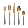 Vietri Ares Oro Five-piece Place Setting In Gold