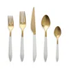 Vietri Ares Oro Five-piece Place Setting In Gold