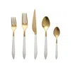 Vietri Ares Oro Five-piece Place Setting In Gold