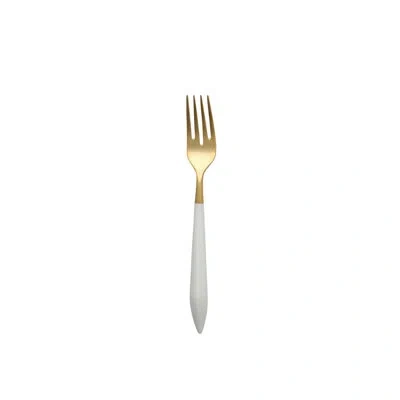 Vietri Ares Oro Salad Fork