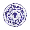 Vietri Arezzo Cobalt Serving Bowl In Blue