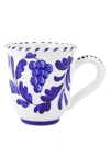 Vietri Arezzo Aqua Mug In Blue